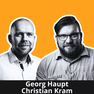 10 Jahre QS Barcamp Hamburg - Georg Haupt, Christian Kram